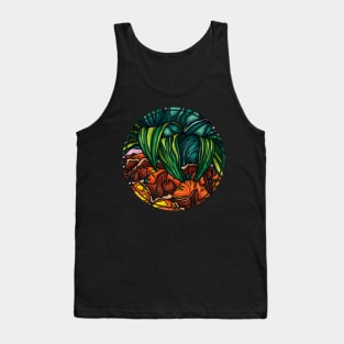 Colorful pineapple art Tank Top